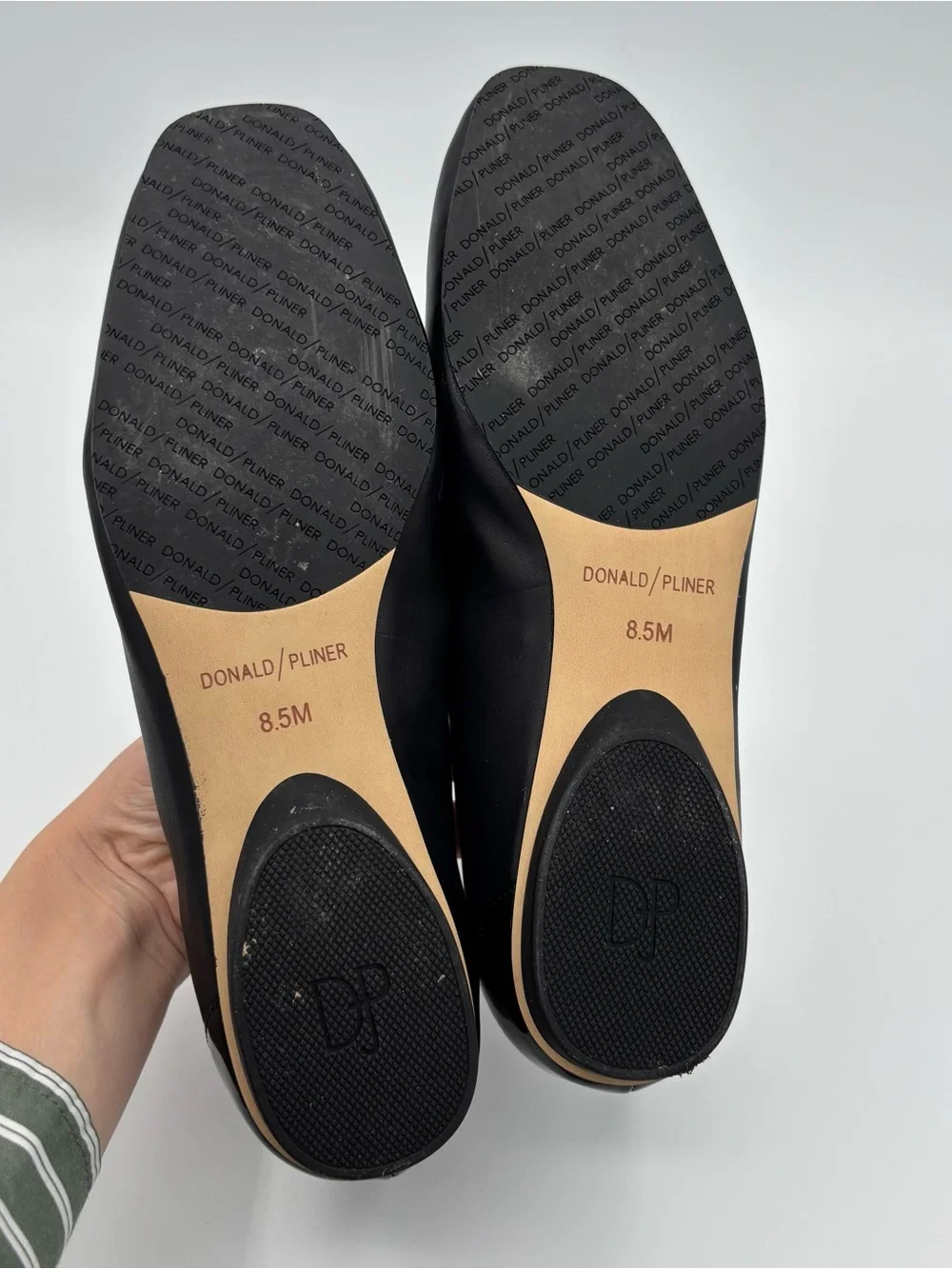 Donald J. Pliner Leather Loafer Flats